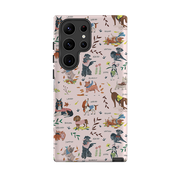 Samsung Tough Case - Dog Pattern By Caroline Bonne Muller