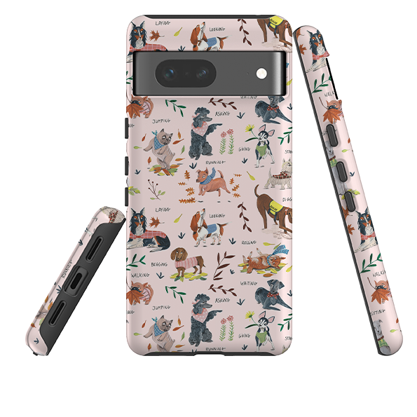 Google Tough Case -  Dog Pattern By Caroline Bonne Muller