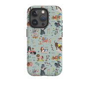 iPhone Tough Case - Dog Pattern II By Caroline Bonne Muller