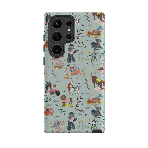 Samsung Tough Case - Dog Pattern II By Caroline Bonne Muller