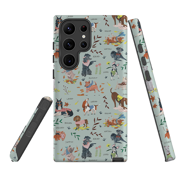 Samsung Tough Case - Dog Pattern II By Caroline Bonne Muller