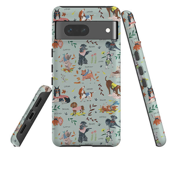 Google Tough Case -  Dog Pattern II By Caroline Bonne Muller