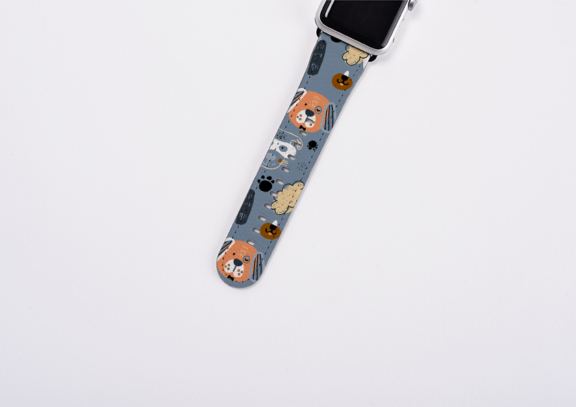 Dog Smile Apple Watch Strap Stringberry