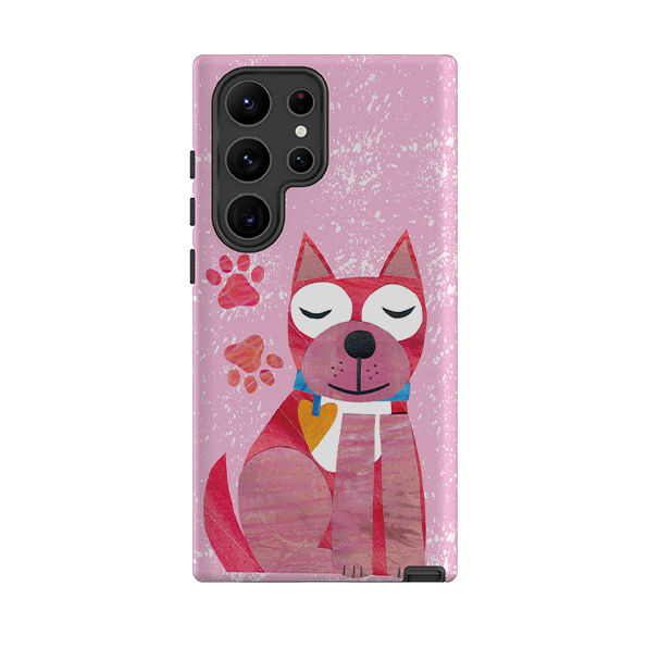 Samsung Tough Case - Dog With Heart By Tracey English