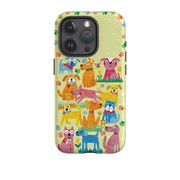 iPhone Tough Case - Dogs in the park By Tracey English
