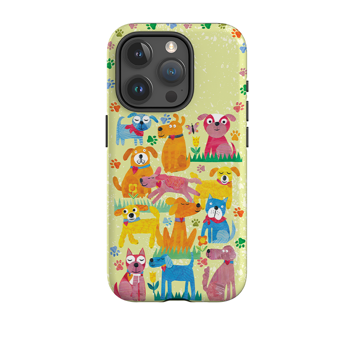 iPhone Tough Case - Dogs in the park By Tracey English