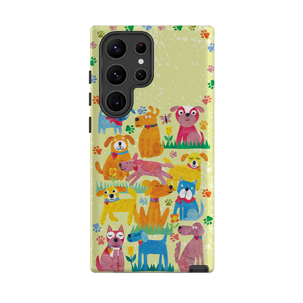 Samsung Tough Case - Dogs In The Park By Tracey English