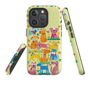 iPhone MagSafe Tough Case - Dogs in the park By Tracey English