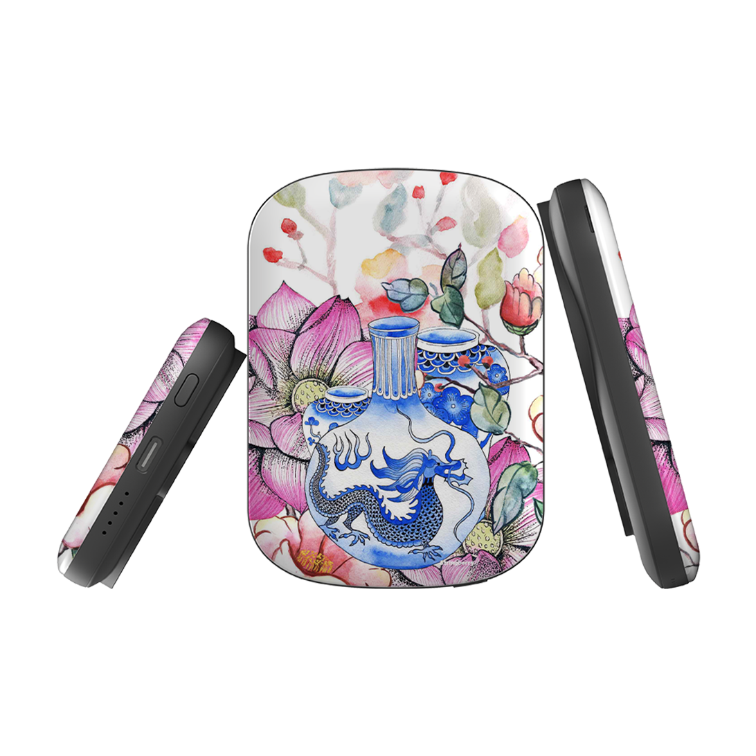 MagSafe Power Bank - Dragon Vase