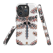 iPhone MagSafe Tough Case -  Dragonfly Pattern By Maria Matos