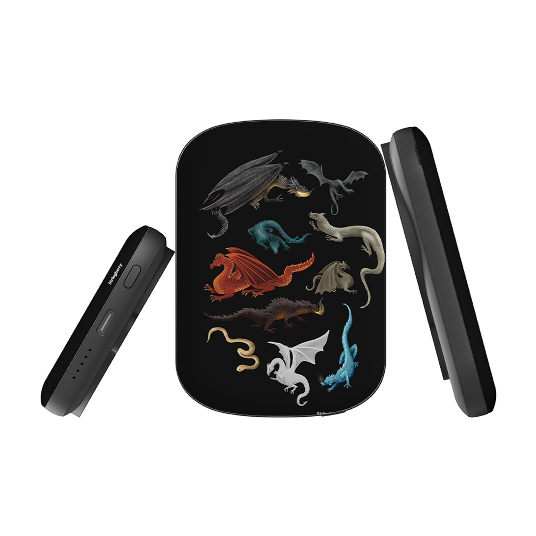 MagSafe Power Bank - Dragons, Wyverns, Wyrms By Anna Stead
