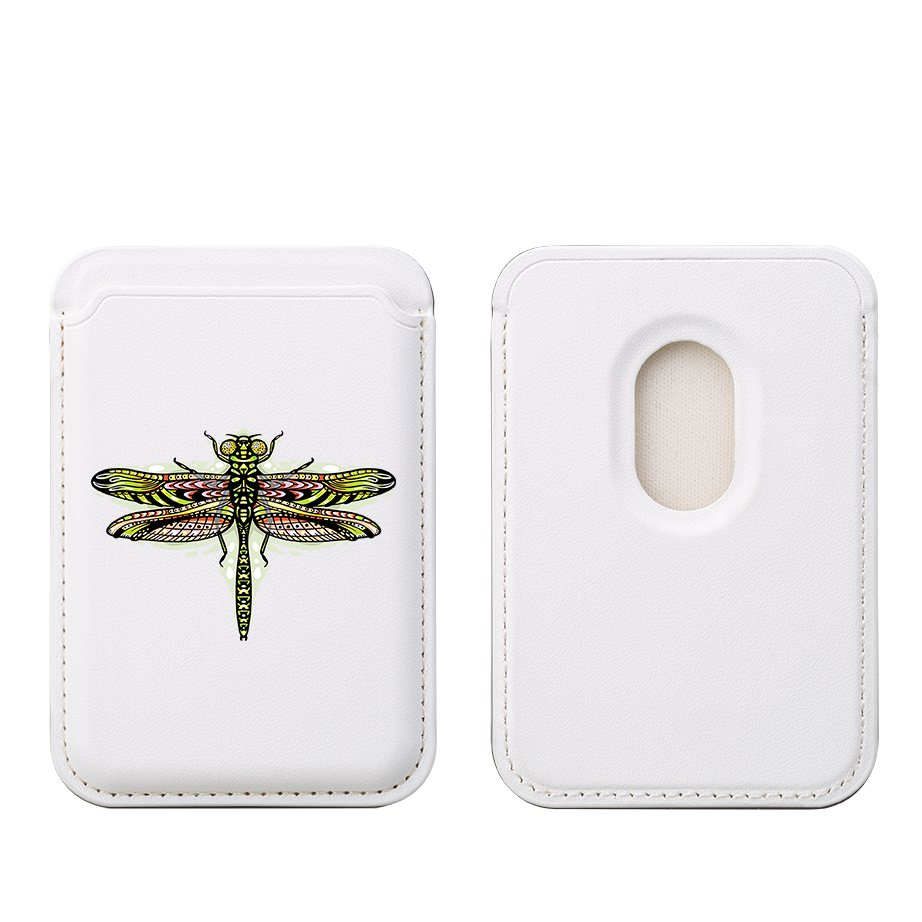 Drangonfly MagSafe Wallet- White