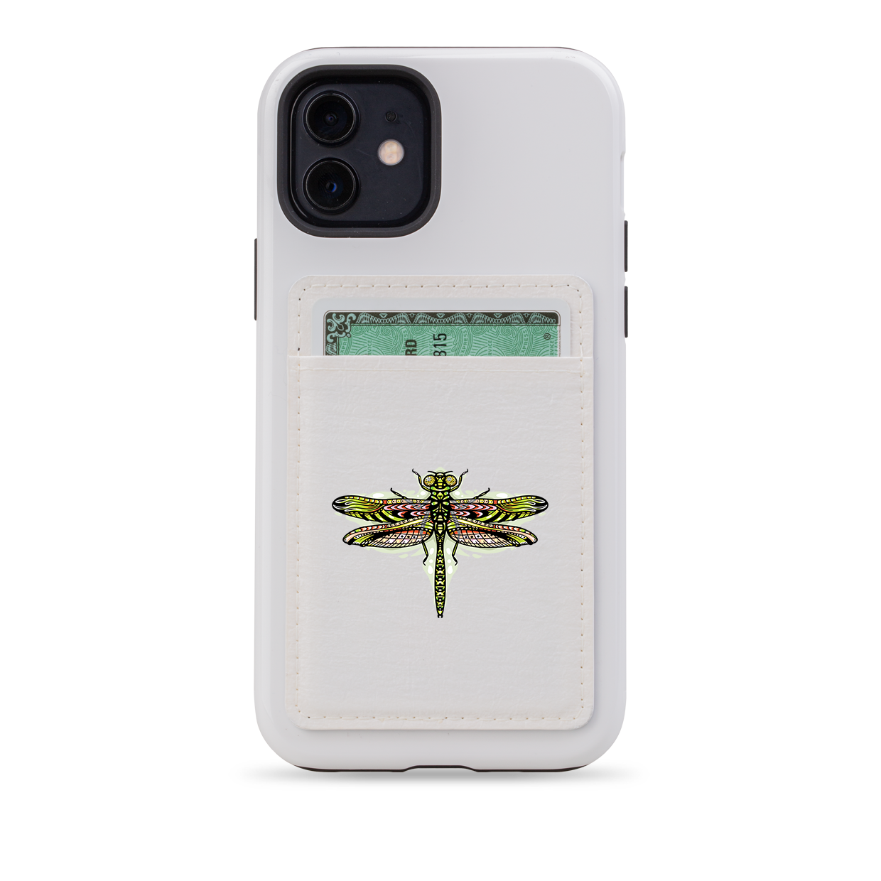 Drangonfly MagSafe Wallet- White
