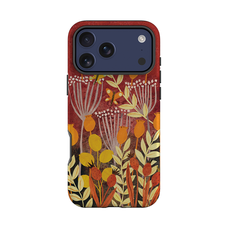 iPhone Tough Case - Dried Pods By Tracey English