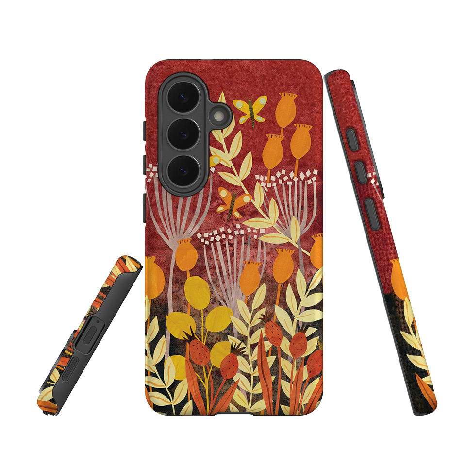 Samsung Tough Case - Dried Pods By Tracey English