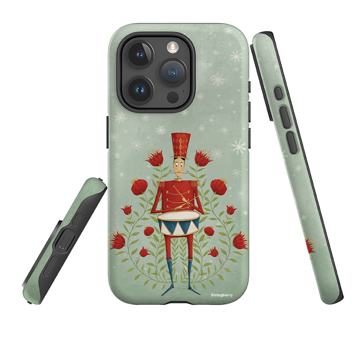 iPhone Tough Case - Drummer Aqua By Maja Lindberg