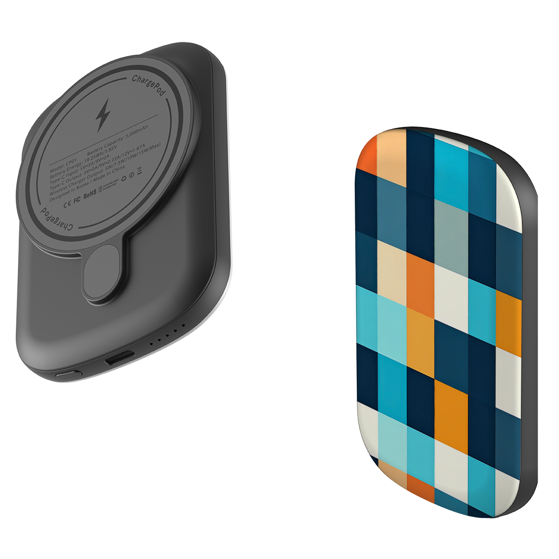 MagSafe Power Bank - Dublin Gingham