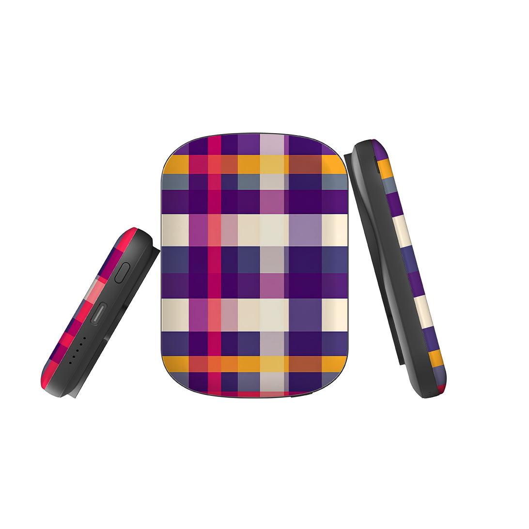 MagSafe Power Bank - Durban Gingham