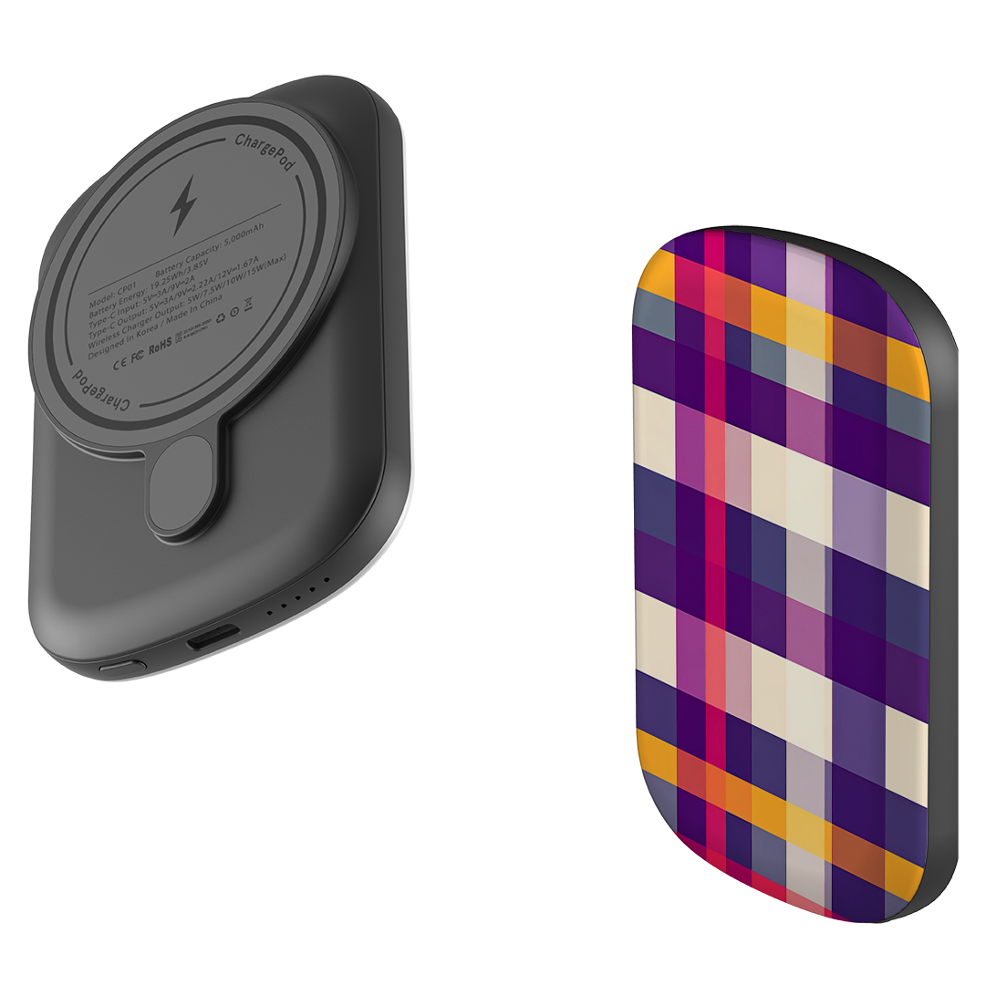 MagSafe Power Bank - Durban Gingham