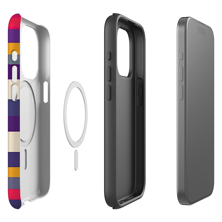 iPhone MagSafe Tough Case - Durban Gingham