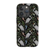iPhone Tough Case - Egret Pattern By Catherine Rowe