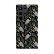 Samsung Tough Case - Egret Pattern By Catherine Rowe
