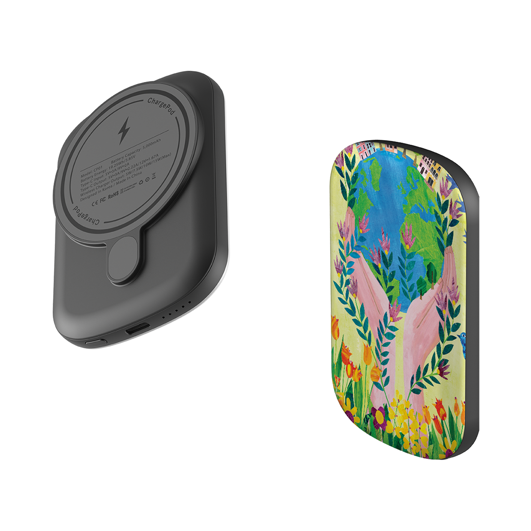 MagSafe Power Bank - Earth Day By Tracey English