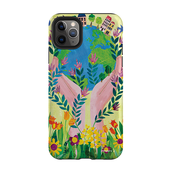iPhone Tough Case - Earth Day By Tracey English