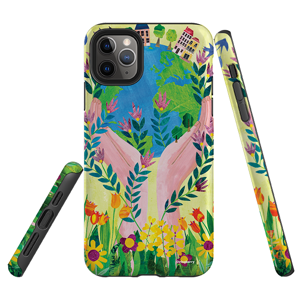 iPhone Tough Case - Earth Day By Tracey English