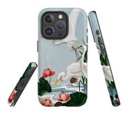 iPhone MagSafe Tough Case - Egrets and Lillie's By Bex Parkin
