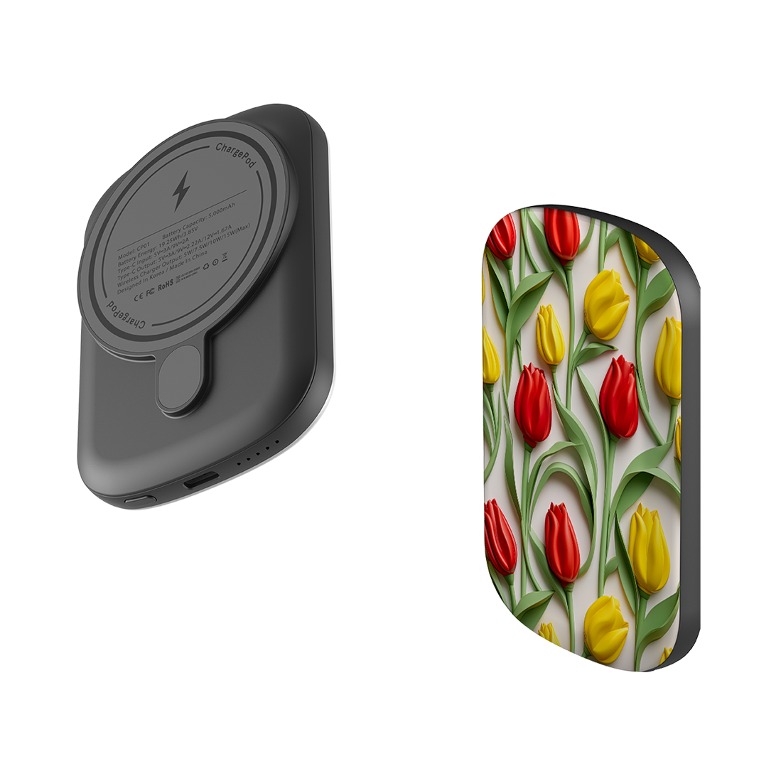 MagSafe Power Bank - Eindhoven Tulips