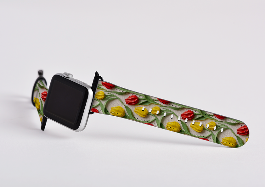 Eindhoven Tulips Apple Watch Strap