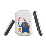 MagSafe Power Bank - Elephant In Love By Tracey English