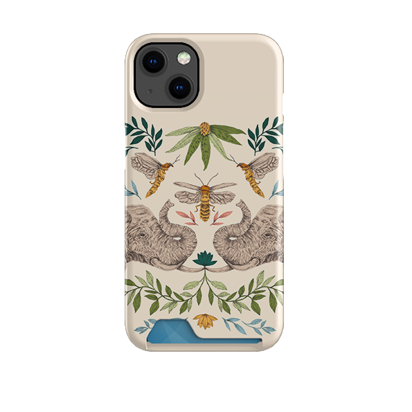 Elephant Firefly By Jade Mosinski Case and Card Case
