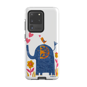 Samsung Tough Case - Elephant In Love By Tracey English
