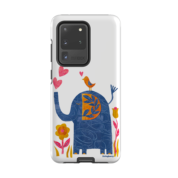 Samsung Tough Case - Elephant In Love By Tracey English