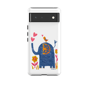 Google Tough Case -  Elephant In Love By Tracey English