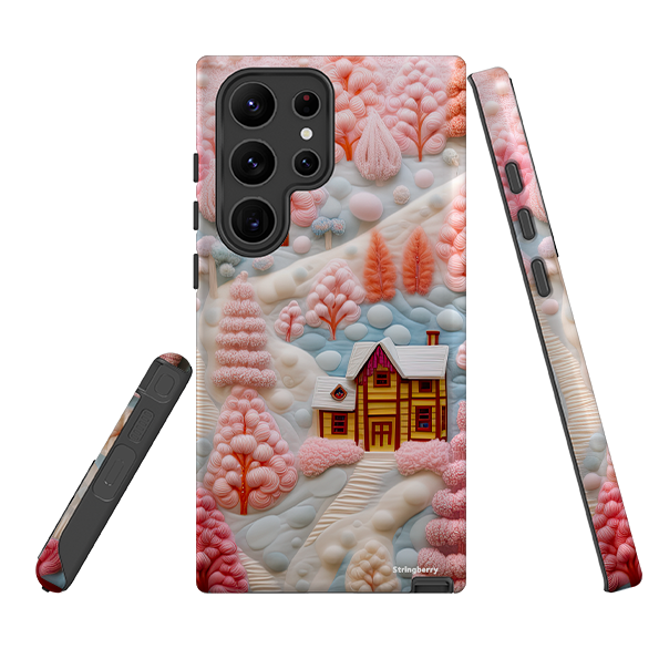 Samsung Tough Case - Embroidery Christmas