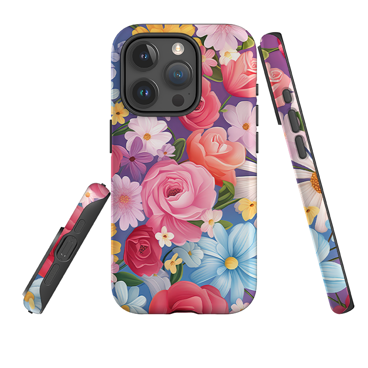 iPhone Tough Case -Esher Floral II