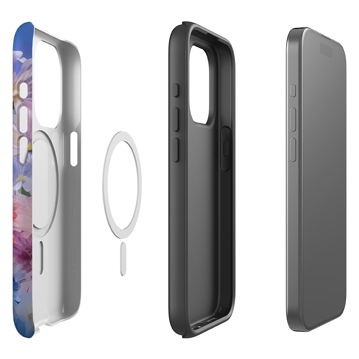iPhone MagSafe Tough Case -  Esher Floral III