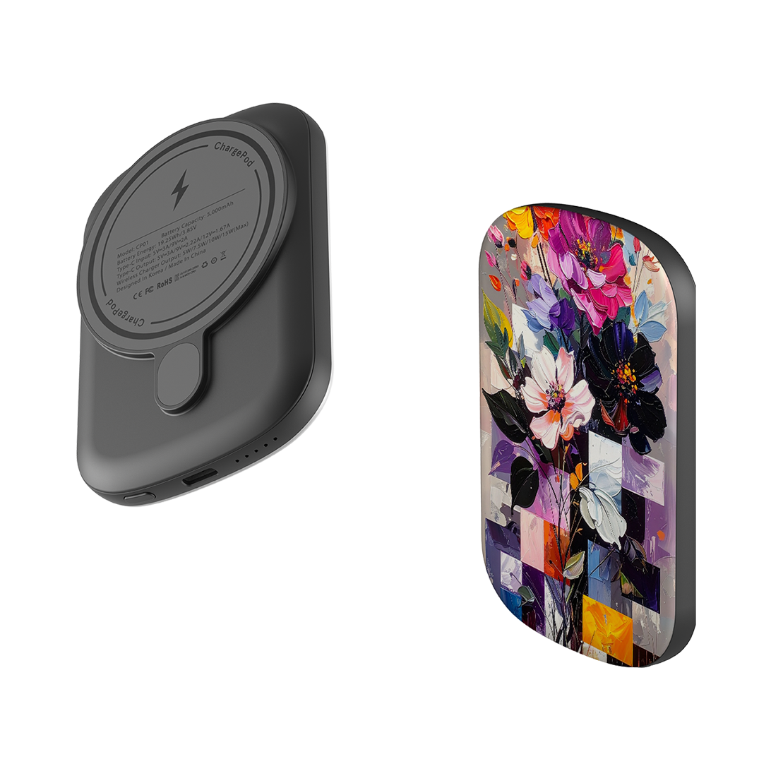 MagSafe Power Bank - Essence Floral