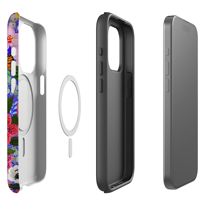 iPhone MagSafe Tough Case - Exotic Birds By Bex Parkin