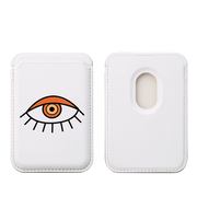 Eye MagSafe Wallet- White