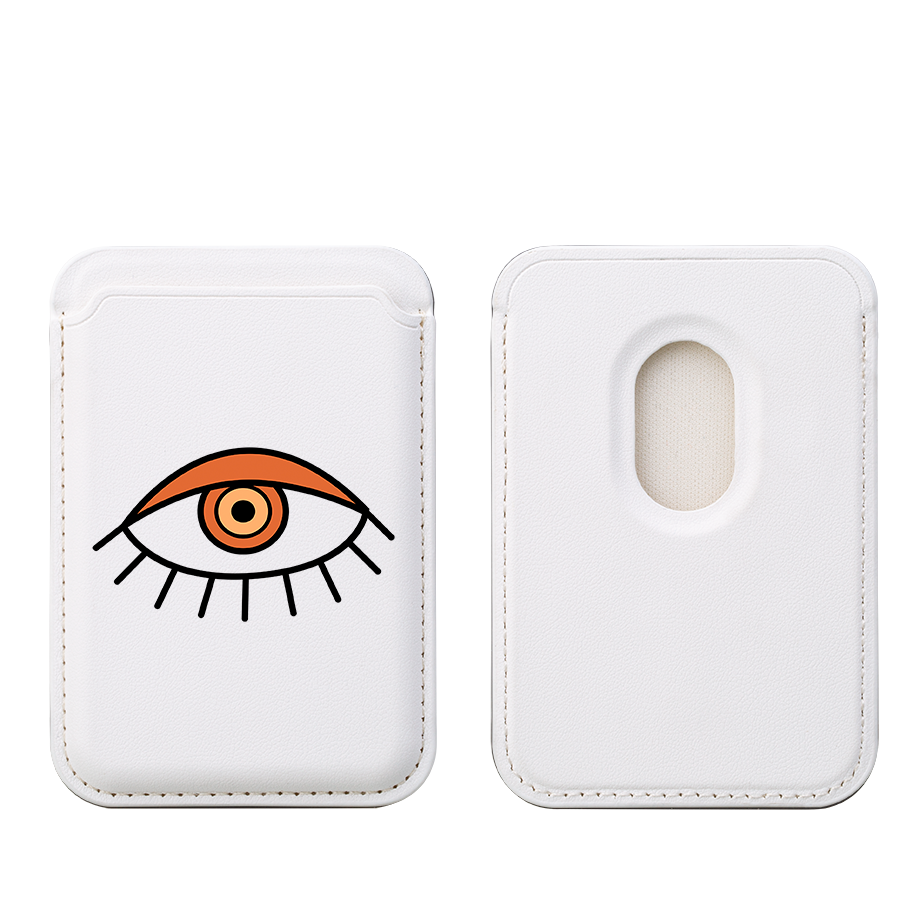 Eye MagSafe Wallet- White