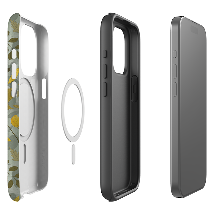 iPhone MagSafe Tough Case - Fall Leaves By Maja Lindberg