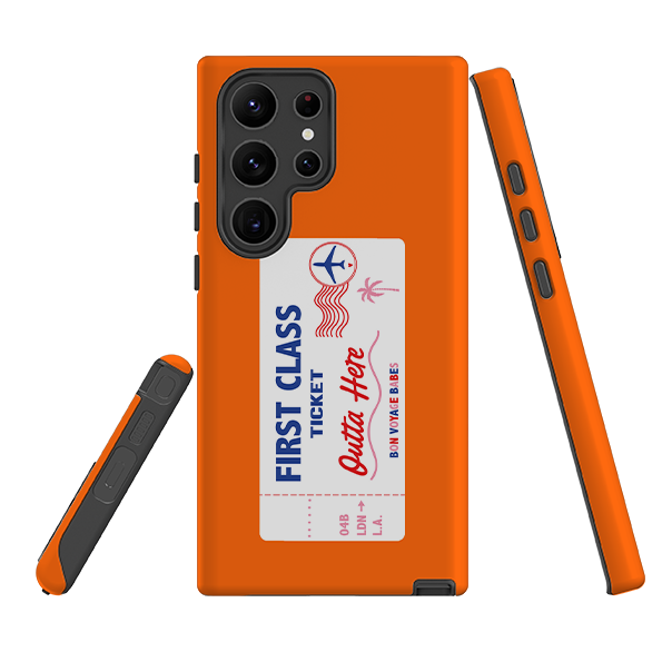 Samsung Tough Case - First Class Orange