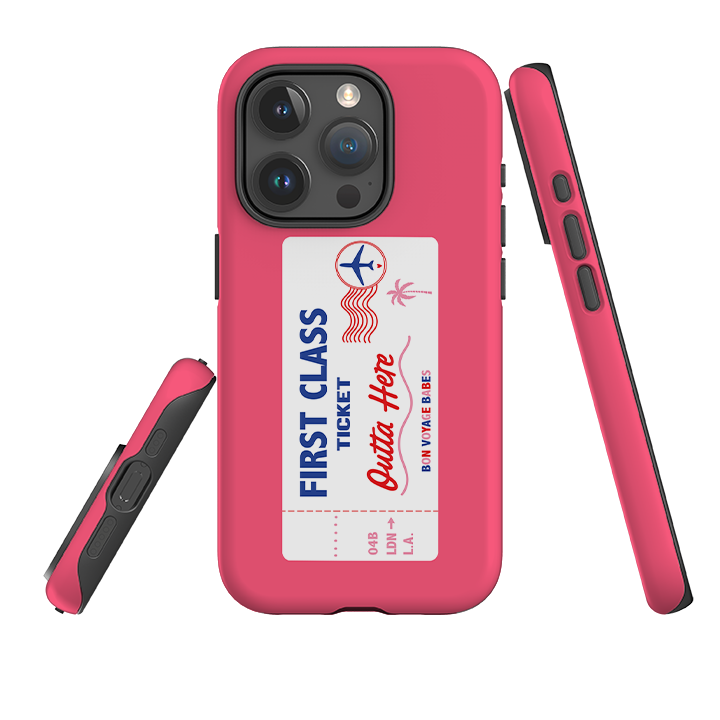 iPhone Tough Case - First Class Peach