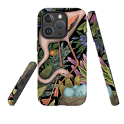 iPhone MagSafe Tough Case - Flamingo By Catherine Rowe