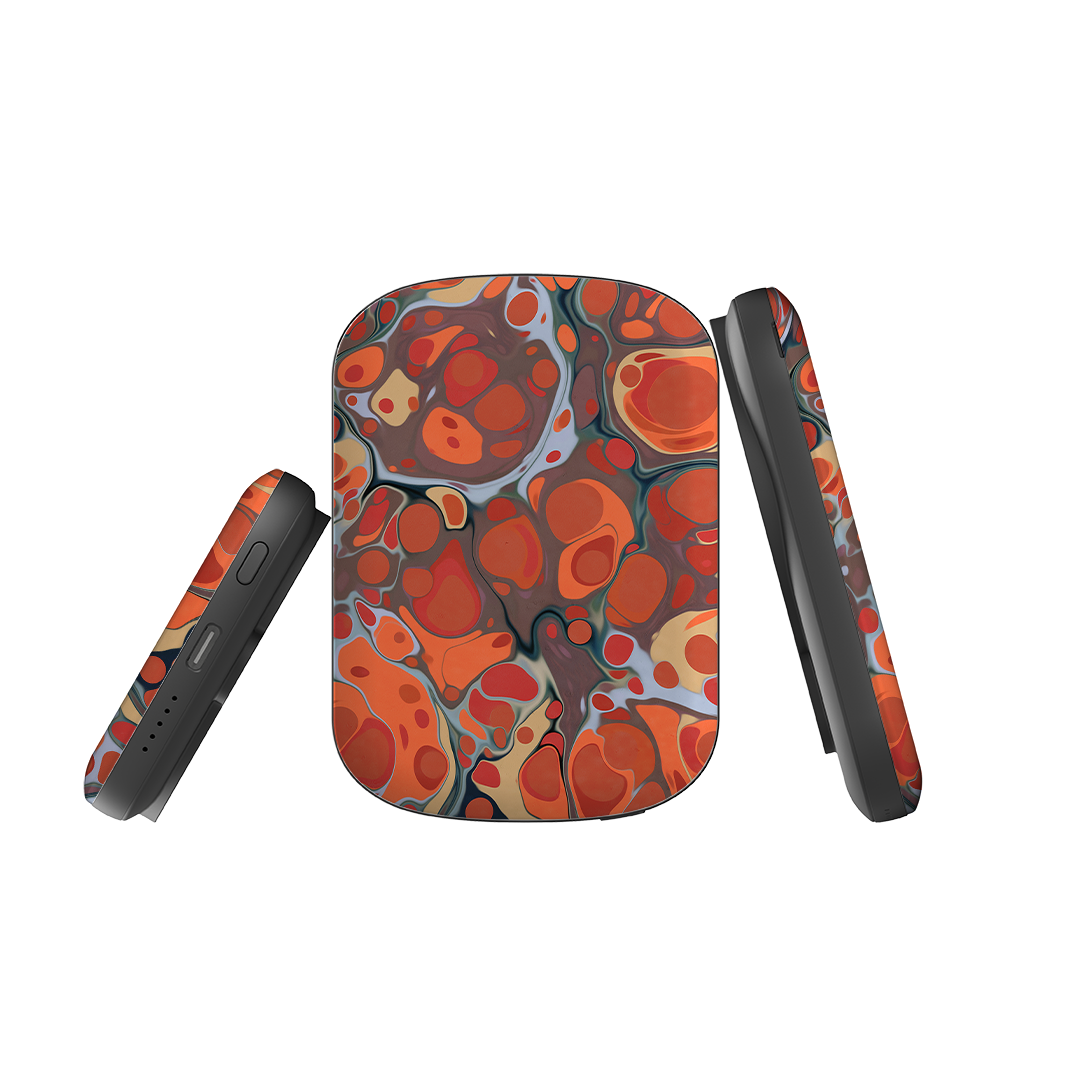 MagSafe Power Bank - Flaming Volcano