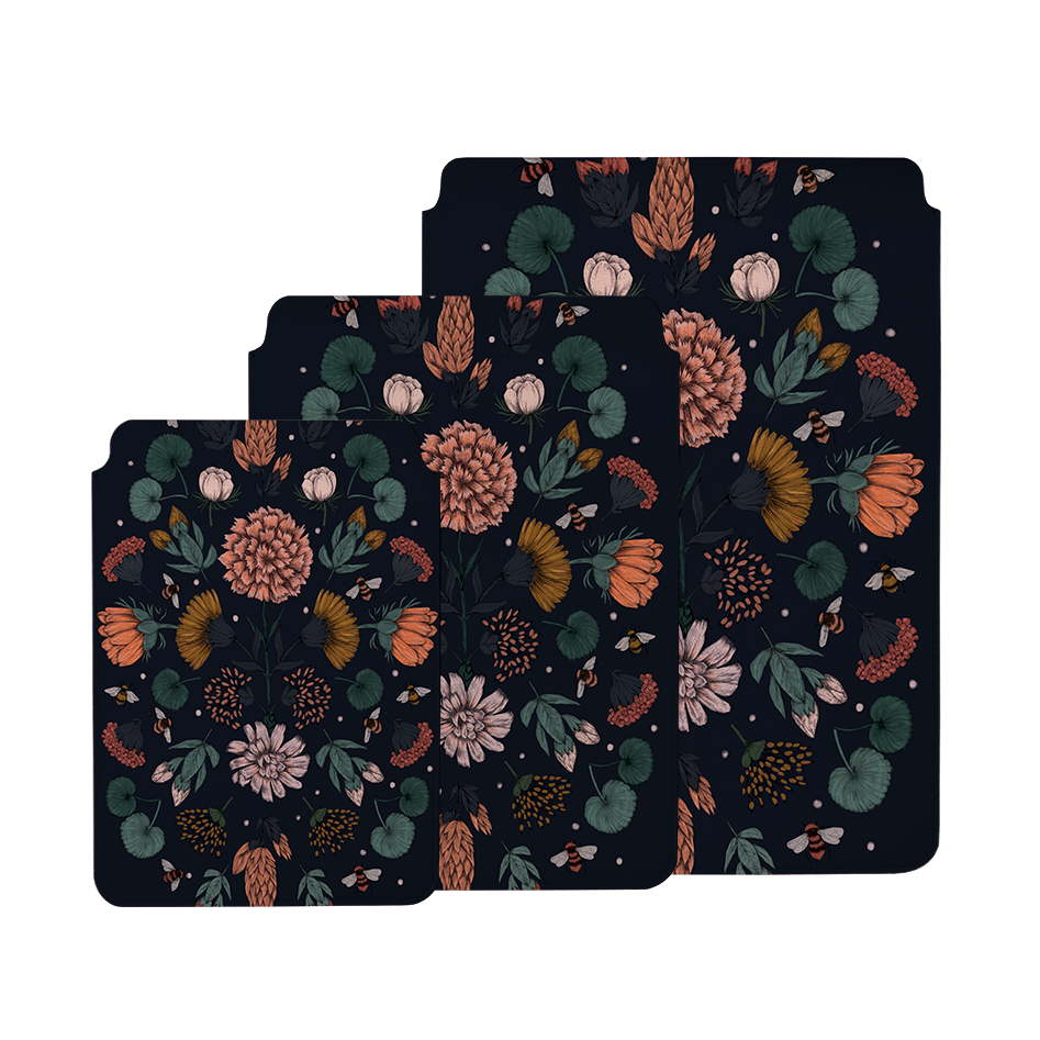 Floral By Jade Mosinski Laptop, Kindle & iPad Sleeve